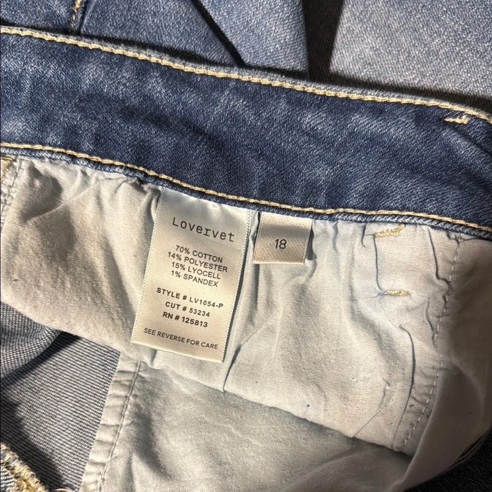 Lovervet by Vervet ankle jeans - Picture 2 of 5